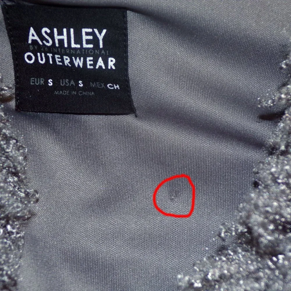Ashley by 26 International Fuzzy Jacket - Picture 6 of 6